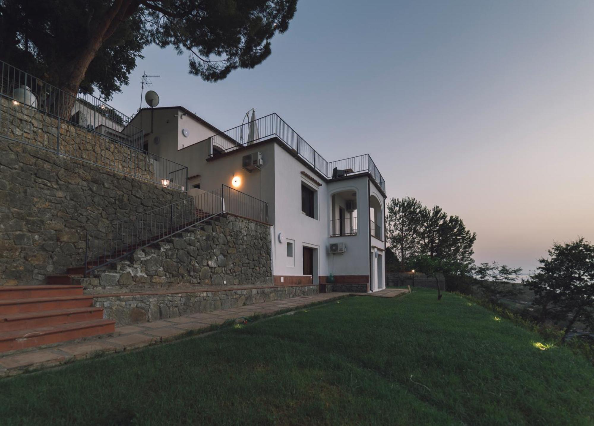 Villa Crawford ซานนิโกลาอาร์เชลลา ภายนอก รูปภาพ